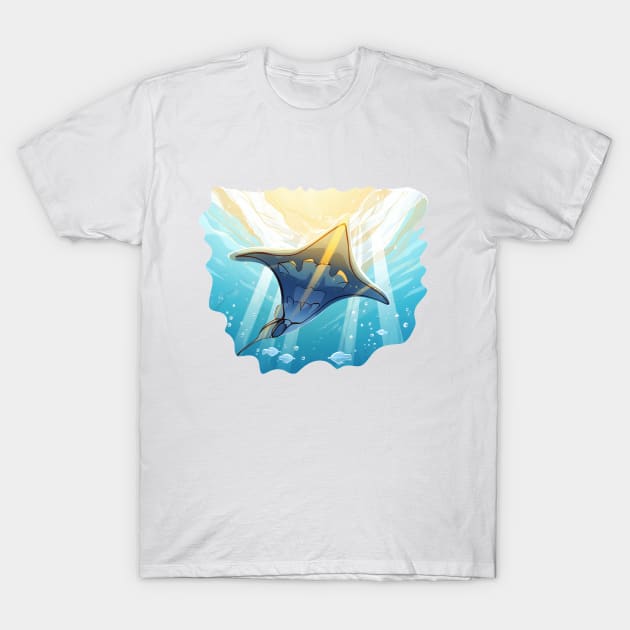 Eagle Ray T-Shirt by zooleisurelife